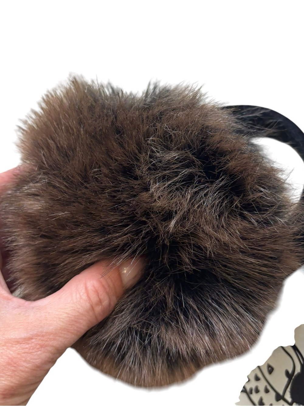 Brand new‎ with Tags Surell Brand Faux Fur Earmuffs with Velvet Band